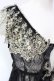 画像2: Vallee lys / Fishtail Lace Gilet  ブラック O-25-07-12-092-GO-TO-OW-OS (2)