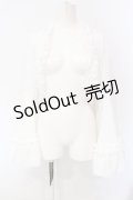 ATELIER PIERROT / Princess Sleeve Bolero　ボレロ  ホワイト O-25-07-12-093-EL-TO-OW-OS
