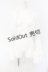 ATELIER PIERROT / Princess Sleeve Bolero　ボレロ  ホワイト O-25-07-12-093-EL-TO-OW-OS