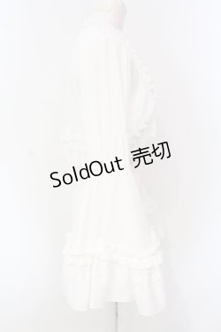 画像2: ATELIER PIERROT / Princess Sleeve Bolero　ボレロ  ホワイト O-25-07-12-093-EL-TO-OW-OS
