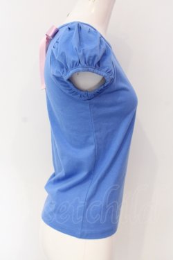 画像3: MILK / Back Ribbon パフ Ｔｅｅ  ブルー O-25-07-12-094-ML-TS-IG-OS