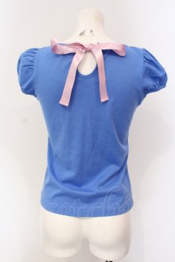 画像4: MILK / Back Ribbon パフ Ｔｅｅ  ブルー O-25-07-12-094-ML-TS-IG-OS