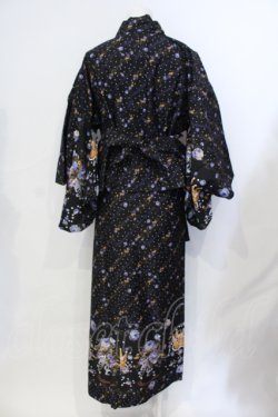画像4: metamorphose / プリンセスクラウンブーケ浴衣セット  クロ O-25-07-12-001-ME-OP-IG-OS