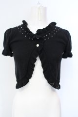 metamorphose / CL バックリボンボレロ  クロ O-25-07-12-019-ME-TO-IG-OS