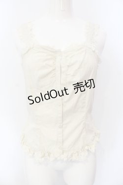 画像1: metamorphose / ブロードビスチェ  アイボリー O-25-07-12-024-ME-TO-IG-OS