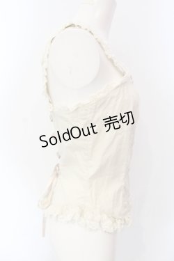 画像4: metamorphose / ブロードビスチェ  アイボリー O-25-07-12-024-ME-TO-IG-OS