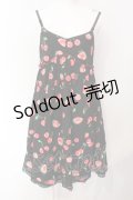 MILK / チェリーベリードレス  ブラック×レッド O-25-07-12-027-ML-OP-IG-OS