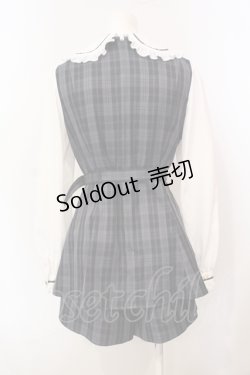 画像4: Secret Honey / ネクタイベルト付セットアップ  グレー O-25-07-14-003-CA-OP-IG-OS