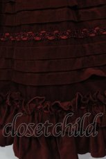 画像2: Victorian maiden / コール天ワンピース  ボルドー O-25-07-14-024-CL-OP-IG-OS (2)