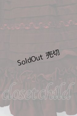 画像2: Victorian maiden / コール天ワンピース  ボルドー O-25-07-14-024-CL-OP-IG-OS