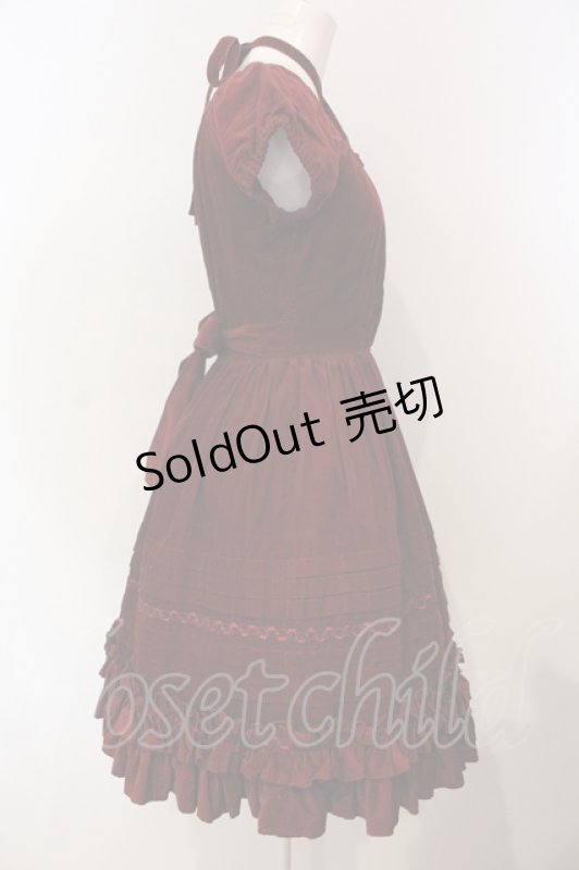 画像3: Victorian maiden / コール天ワンピース  ボルドー O-25-07-14-024-CL-OP-IG-OS (3)
