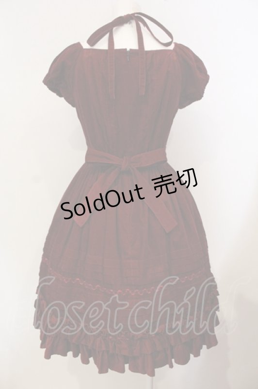 画像4: Victorian maiden / コール天ワンピース  ボルドー O-25-07-14-024-CL-OP-IG-OS (4)