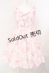 BABY,THE STARS SHINE BRIGHT / Versailles Rose Bouquet柄ロザリージャンパースカート  ピンク O-25-07-14-025-BA-OP-OW-OS