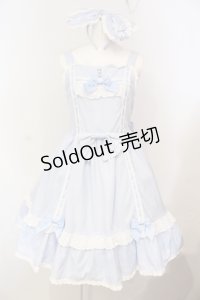 BABY,THE STARS SHINE BRIGHT / リリィレーンジャンパースカート  サックス O-25-07-14-027-BA-OP-OW-OS