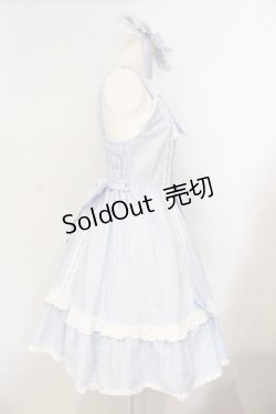 画像4: BABY,THE STARS SHINE BRIGHT / リリィレーンジャンパースカート  サックス O-25-07-14-027-BA-OP-OW-OS
