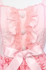 画像2: Angelic Pretty / ラッピングリボンティアードジャンパースカート  ピンク O-25-07-14-028-AP-OP-OW-OS (2)