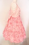 画像4: Angelic Pretty / ラッピングリボンティアードジャンパースカート  ピンク O-25-07-14-028-AP-OP-OW-OS (4)