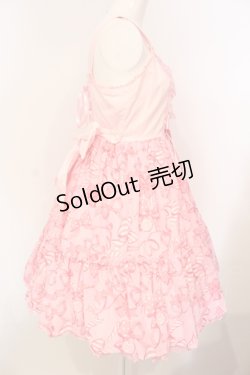画像4: Angelic Pretty / ラッピングリボンティアードジャンパースカート  ピンク O-25-07-14-028-AP-OP-OW-OS