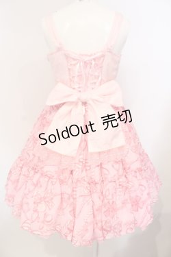 画像5: Angelic Pretty / ラッピングリボンティアードジャンパースカート  ピンク O-25-07-14-028-AP-OP-OW-OS