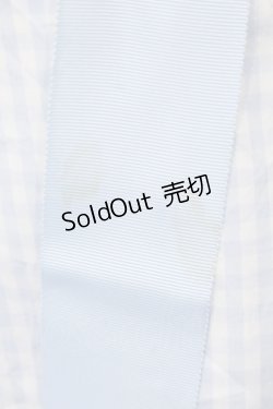 画像5: JESUS DIAMANTE / ベアワンピース 38 ギンガムサックス O-25-07-14-030-JE-OP-OW-OS