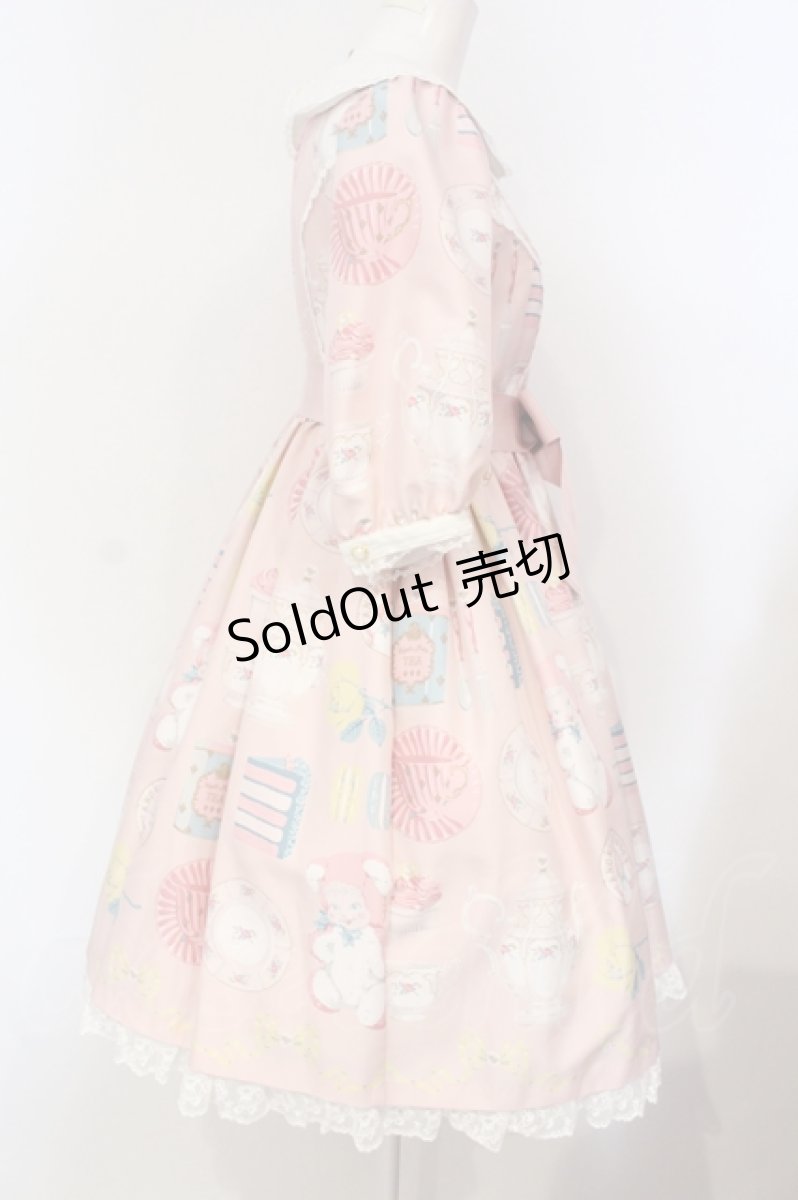 画像4: Angelic Pretty / Doll's Tea Partyワンピース  ピンク O-25-07-14-031-AP-OP-IG-OS (4)