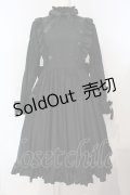 Physical Drop / ナース風ワンピース長袖ver.  クロ O-25-07-14-032-LO-OP-OW-OS