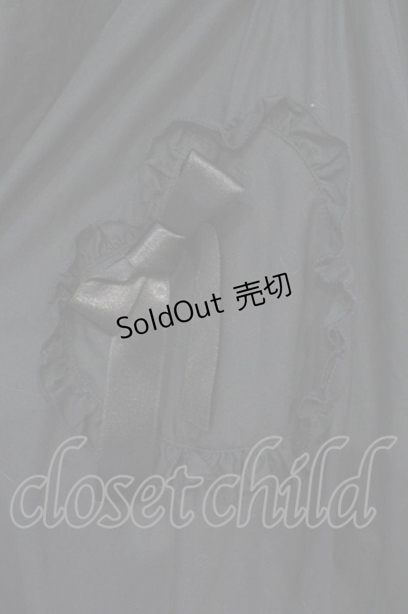 画像2: Physical Drop / ナース風ワンピース長袖ver.  クロ O-25-07-14-032-LO-OP-OW-OS (2)