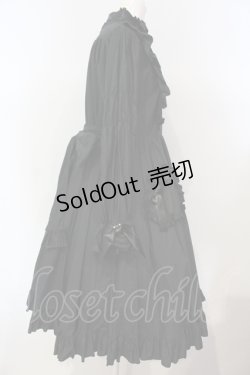 画像3: Physical Drop / ナース風ワンピース長袖ver.  クロ O-25-07-14-032-LO-OP-OW-OS