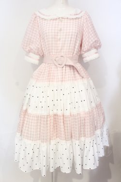 画像1: Lolime / Fancy Sailorワンピース  ピンク O-25-07-14-034-LO-OP-IG-OS