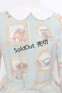 画像2: Jane Marple / Anniversaryフレームのワンピース  グリーン O-25-07-14-035-JM-OP-OW-OS