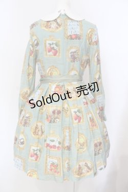 画像4: Jane Marple / Anniversaryフレームのワンピース  グリーン O-25-07-14-035-JM-OP-OW-OS
