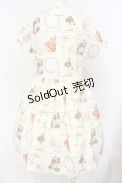 画像4: Jane Marple Dans Le Salon / Old Dish Plateワンピース M アイボリー O-25-07-14-036-JM-OP-IG-OS