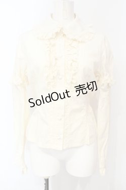 画像1: BABY,THE STARS SHINE BRIGHT / お袖取り外しブラウス  生成り O-25-07-14-038-BA-BL-IG-OS