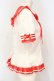 画像3: Angelic Pretty / フェアリーマリンブラウス  シロ×アカ O-25-07-14-040-AP-BL-IG-OS (3)