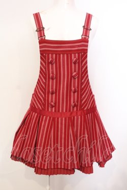画像1: Angelic Pretty / Letterレジメンサロペット  アカ O-25-07-14-006-AP-OP-IG-OS