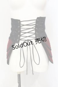 Qutie Frash / 2018 プレミアムセット 龍虎コルセット  ブラック×レッド O-25-07-14-048-QU-TO-IG-OS