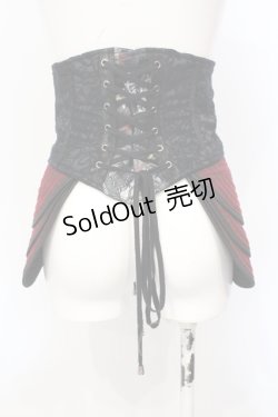 画像3: Qutie Frash / 2018 プレミアムセット 龍虎コルセット  ブラック×レッド O-25-07-14-048-QU-TO-IG-OS