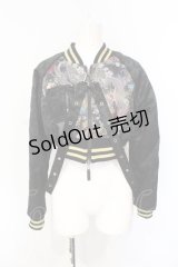 Qutie Frash / 2017 プレミアムセット 【カジュアル】スカジャン  ブラック O-25-07-14-055-QU-JA-IG-OS