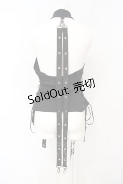 画像4: Qutie Frash / チャイナホルターベスト  ブラック O-25-07-14-058-QU-TO-IG-OS