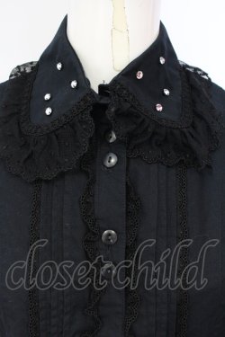 画像2: Angelic Pretty / プリンセスジュエリーブラウス【旧タグ】  クロ O-25-07-14-060-AP-BL-IG-OS