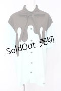 MILKBOY / MELTING シャツ  ミントグリーン O-25-07-14-061-MB-BL-OW-OS