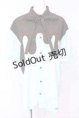MILKBOY / MELTING シャツ  ミントグリーン O-25-07-14-061-MB-BL-OW-OS