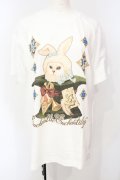 Enchantlic Enchantilly / 不思議の国のQueen Cat 帽子屋のシルクハット Tシャツ M ホワイト O-25-07-14-065-LO-TS-IG-OS
