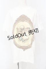 Enchantlic Enchantilly / ボンネット猫ちゃんTシャツ M ホワイト O-25-07-14-066-LO-TS-IG-OS