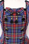画像2: Angelic Pretty / Academyタータンジャンパースカート  ブルーチェック O-25-07-14-008-AP-OP-IG-OS (2)