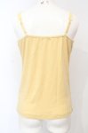 画像4: axes femme / フラワーバタフライモチーフレース配色キャミソール M イエロー O-25-07-14-071-AX-TO-IG-ZT508 (4)