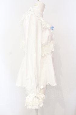画像3: ALICE and the PIRATES / Frozen Queenドレスブラウス  シロ O-25-07-14-073-PA-BL-OW-OS
