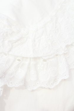 画像2: BABY,THE STARS SHINE BRIGHT / BABY CHERRYブラウス  シロ O-25-07-14-074-BA-BL-OW-OS
