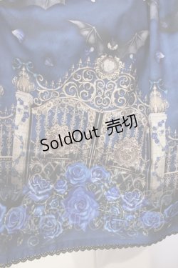画像2: Enchantlic Enchantilly / 幻影薔薇城〜コウモリ公爵からの招待状〜スカート  ブルー O-25-07-14-009-LO-SK-IG-OS