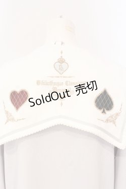 画像4: Amavel / トランプのデコレーションケーキブラウス F サックス O-25-07-14-080-CA-BL-OW-OS